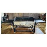Bakers and Chefs 8 Burner Propane Portable Grill