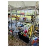 Metal Rack, 48"x18"x6ft h, rack only