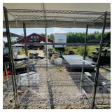 Wire Rack, 60"x24"x6ft h