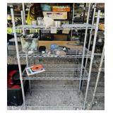 Metal Rack, 36"x14"x55"h