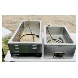 2 Working Food Warmers, 12"x20",  12"x27"