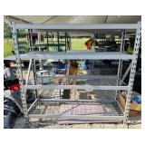 Metal Rack, 72"x24"x6ft h