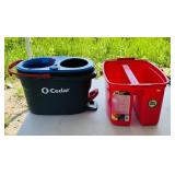 O-Cedar Spin Mop Bucket, 19qt HD Double Bucket