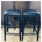 2 Bar Stools, Windsor Chrome Furniture Co.
