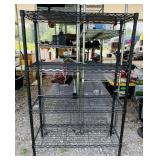Metal Rack, 36" x 14" x 55"