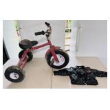 Big Kids Tri Cycle, 3T Leather Harley Davidson