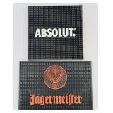 Jagermeister, Absolute Vodka Bar Mats
