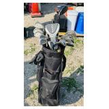 Golf Clubs, Bag, Balls, Lion Cobalt Oversized
