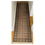 Handmade in Turkey, Wool//Cotton Runner Rug,