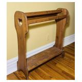3 Place Pine Quilt Rack