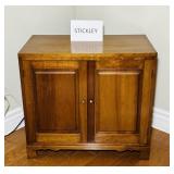 Stickley 2 Door Base, #H201-5, 32ï¿½ x 18ï¿½d x 29ï¿½ h
