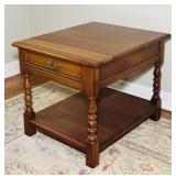 Stickley 1963 End Table with Shelf, #429