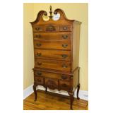 Sterling House Cherry Highboy Dresser
