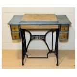 Antique Singer Treadle Sewing Machine and