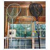 4 Fishing Nets and a Minnow Bucket