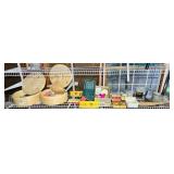 Big Lot of Fishing Tackle, Mepps, Minnow Pails,