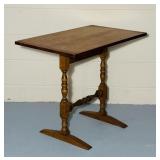 Oak Stand/ Table, no name, 30ï¿½ x 18.5ï¿½ x 25ï¿½ h