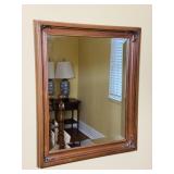 Beveled Edge Wood Frame Mirror, 20ï¿½ x 24ï¿½