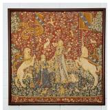 Woven Tapestry, Lady & the Unicorn, (The Taste)