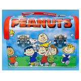 Peanuts snoopy and friends tin lunchbox with