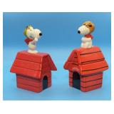 2 Snoopy & Doghouse S&P Shakers