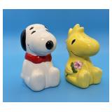 Snoopy and Woodstock S&P Shakers, B&M