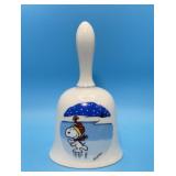 1982 Snoopy Porcelain Bell, Schmid, Schulz