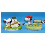 2 Peanuts Hallmark Figures