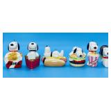 Peanuts Snoopy 1982 Junk food series 6 pc set