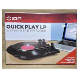 Ion Quick Play LP Player, USB Powered LP to MP3