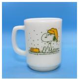 Schulz Snoopy Fire King Coffee Mug, Japan