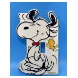 Schulz, Snoopy and Woodstock Switch Plate Cover