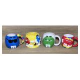 3 Galerie M&Mï¿½s Mugs, 1 Mars Candy Bowl