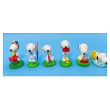Peanuts Snoopy Danbury Mint Spring Figures 6 pcs