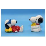 2 Schulz Snoopy Paper Weights, Japan