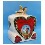 1996 Valentines Lidded Jar, limited edition