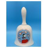 1981 Flying Ace Porcelain Bell, Schmid, Schulz