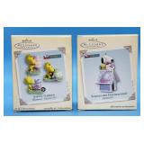 2 Hallmark 2005 Easter Ornaments