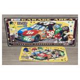 2 M&Mï¿½s Platix NASCAR #38 Sign and License Plate