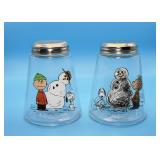 Peanutï¿½s Glass S&P Shakers, Hallmark