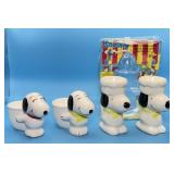 4 Snoopy Egg Holders, 1 package