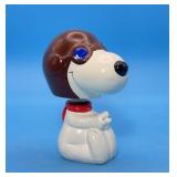 Snoopy Flying Ace Bobble Head, Paper Mache