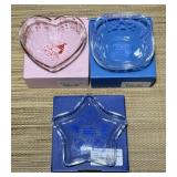 3 Glass Snoopy Town Bowls, Japan, Snoopy in