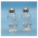 Snoopy Glass S&P Shakers, Valentines Day