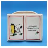 Schulz Snoopy  Blooming Garden Guide Planter,