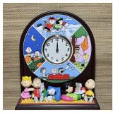 The Peanuts ï¿½Four Seasonsï¿½ Clock, Danbury Mint,