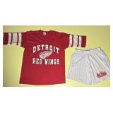 Vtg #24 Probert Redwing Logo7 Jersey, Nutmeg