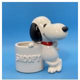 Schulz, Snoopy Planter, 4.25ï¿½ h, Japan, Embossed