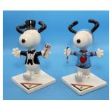 2 Westland Peanuts on Parade Figures
