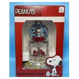 Flying Ace Anniversary Clock, Glass Dome,